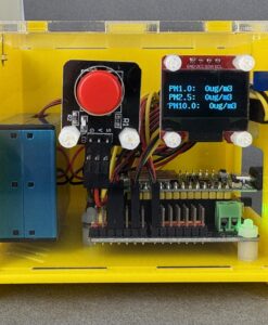 【訂製品】空氣品質監測基本材料包(使用雙頻版7697開發板、NANO 擴充板)