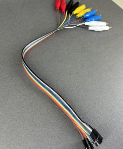 鱷魚夾轉杜邦線母接頭 30cm 10條裝 micro:bit適用