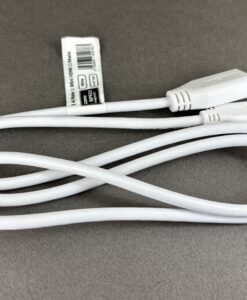 樹莓派原廠Mini HDMI to HDMI訊號線，1 m，白色，適用於Raspberry Pi Zero Models