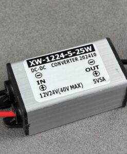 直流電源轉換器 12V 24V轉 5V5A DC-DC Converter IN 12V 24V OUT 5V5A