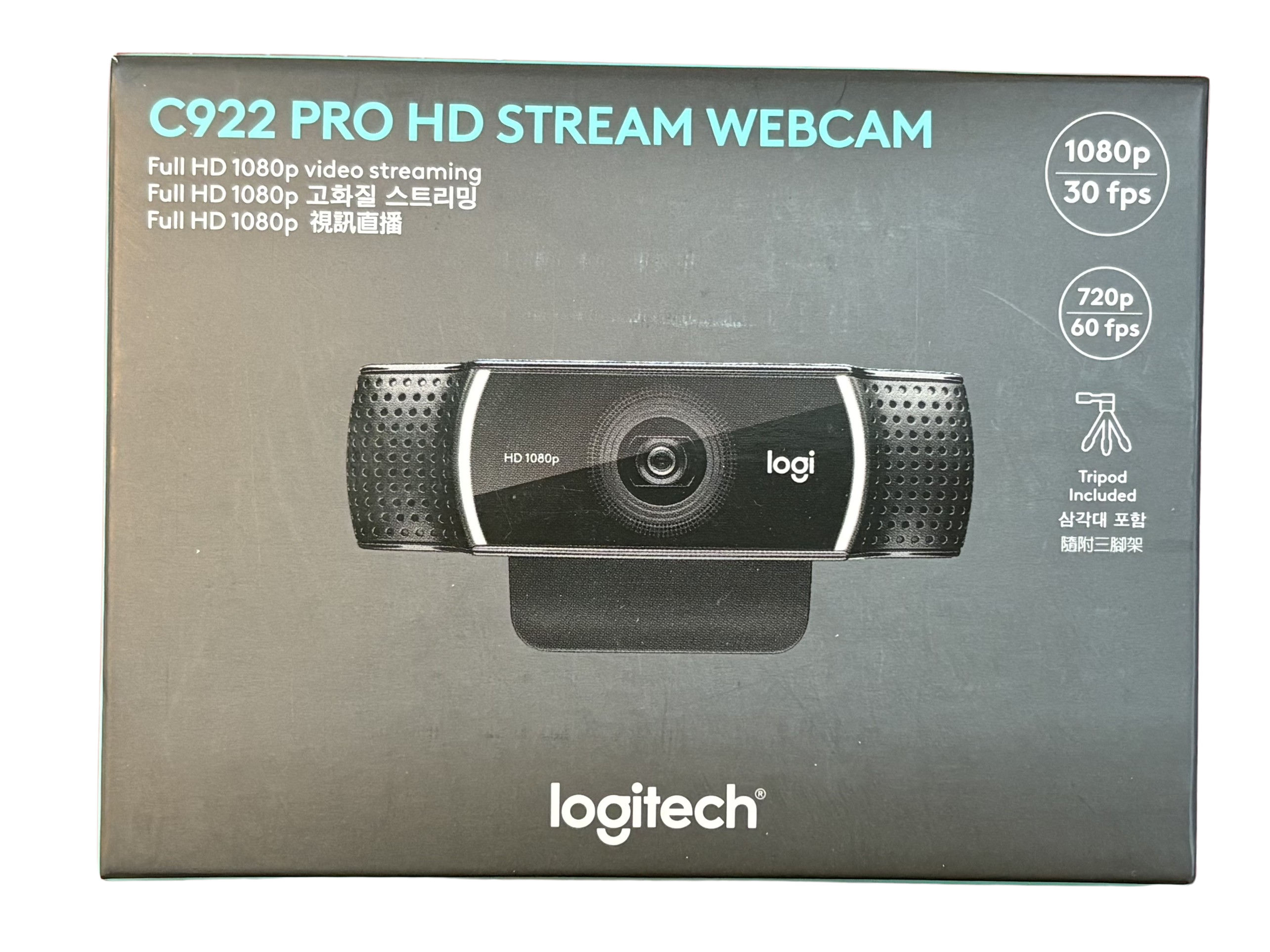 羅技LOGI C922 PRO HD STREAM WEBCAM 網路攝影機:圖片 2
