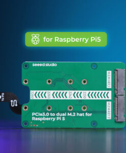 【現貨】Raspberry Pi 5專用 PCIe3.0 to dual M.2 擴充板