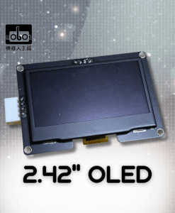 OLED 顯示器 2.42'' I2C 綠色字 SSD1309