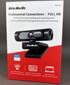 圓剛AVerMedia PW315 FHD高畫質定焦網路攝影機