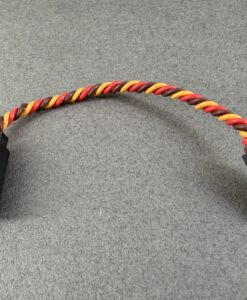 杜邦線 3Pin 棕紅黃 9cm 絞線/伺服機舵機延長線 10入裝 (公母)